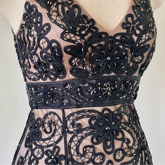 Sue Wong Stunning Brand New with Tags Black Lace Lined Dress Size: 0 - Picture 6 of 15
